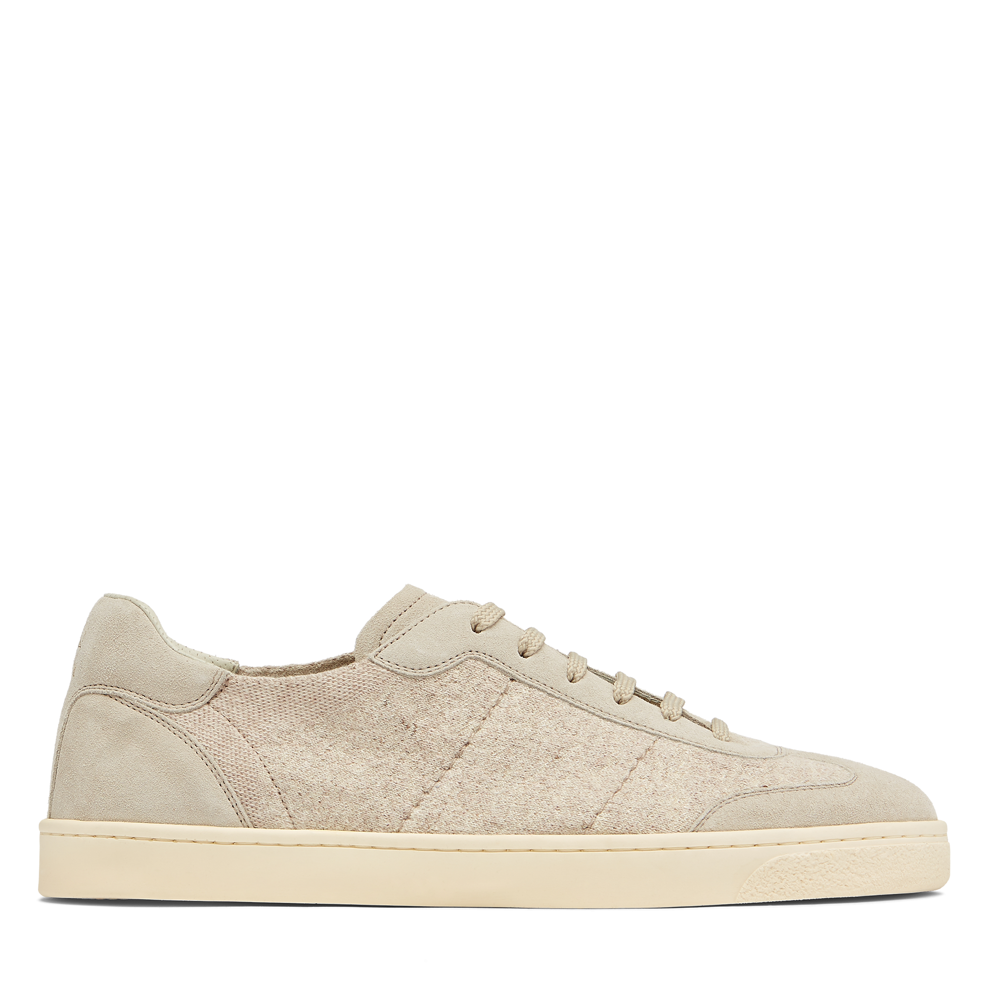 Brunello Cucinelli Linen and cotton knit sneakers