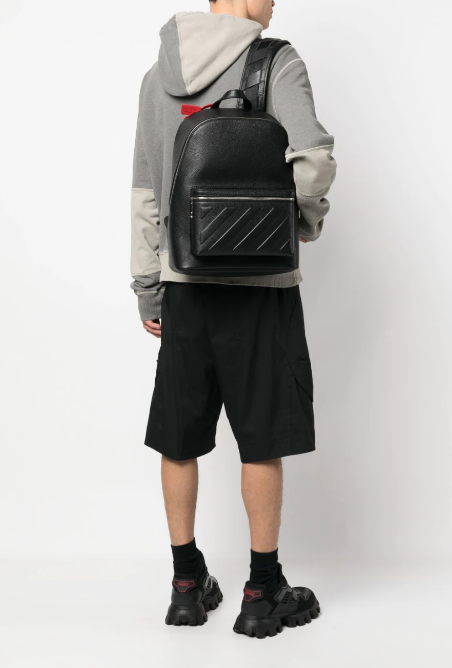 Off-White™ 压花细节背包