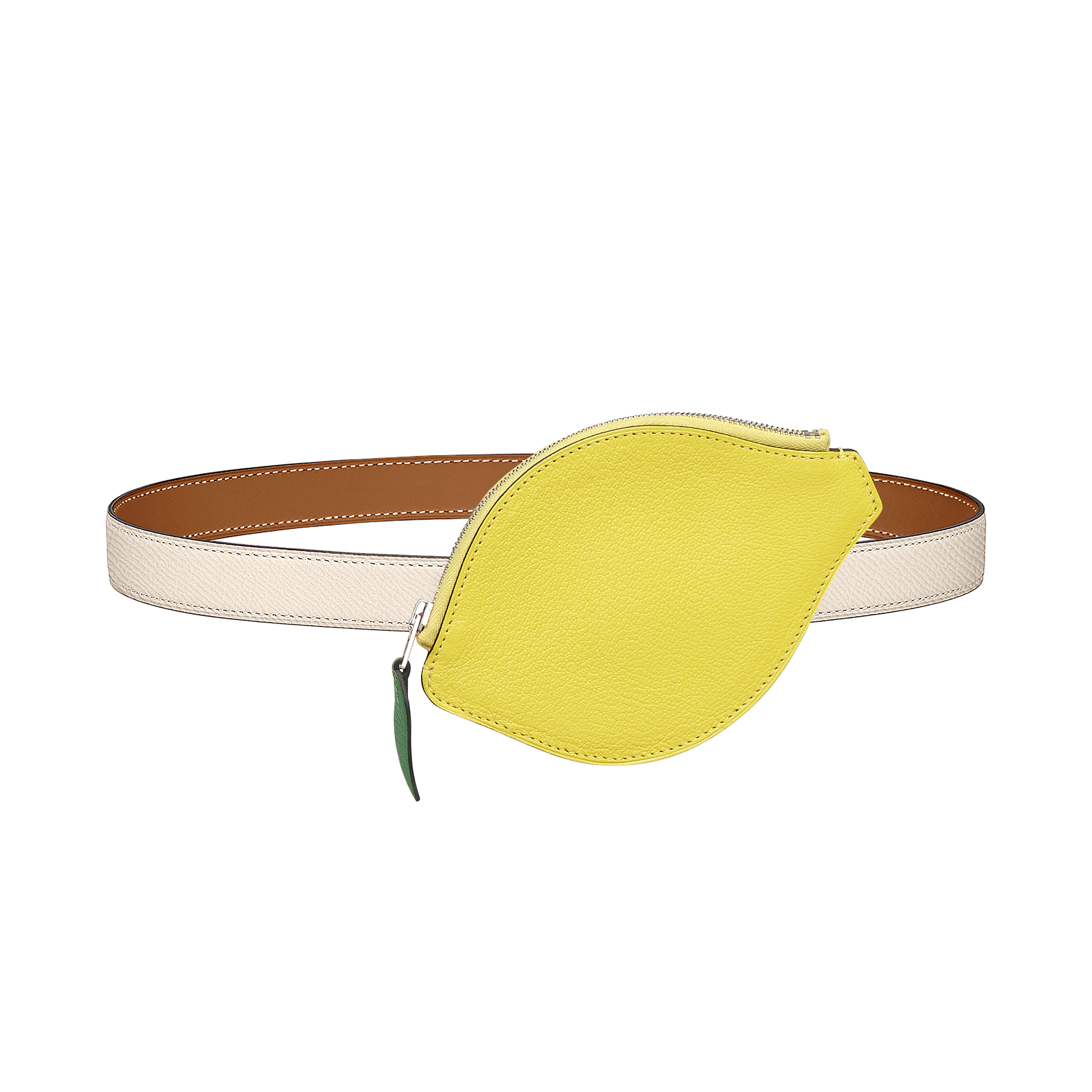 Hermès Belt in Mysore goatskin, Swift calfskin and Epsom calfskin