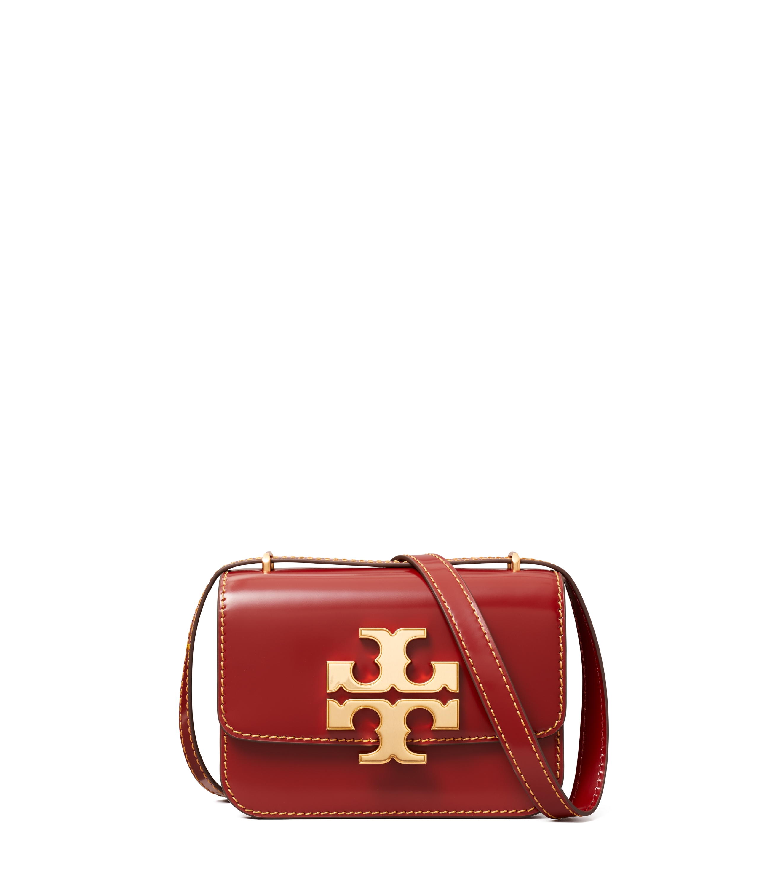 Tory Burch Eleanor Spazzolato Small Convertible Shoulder Bag