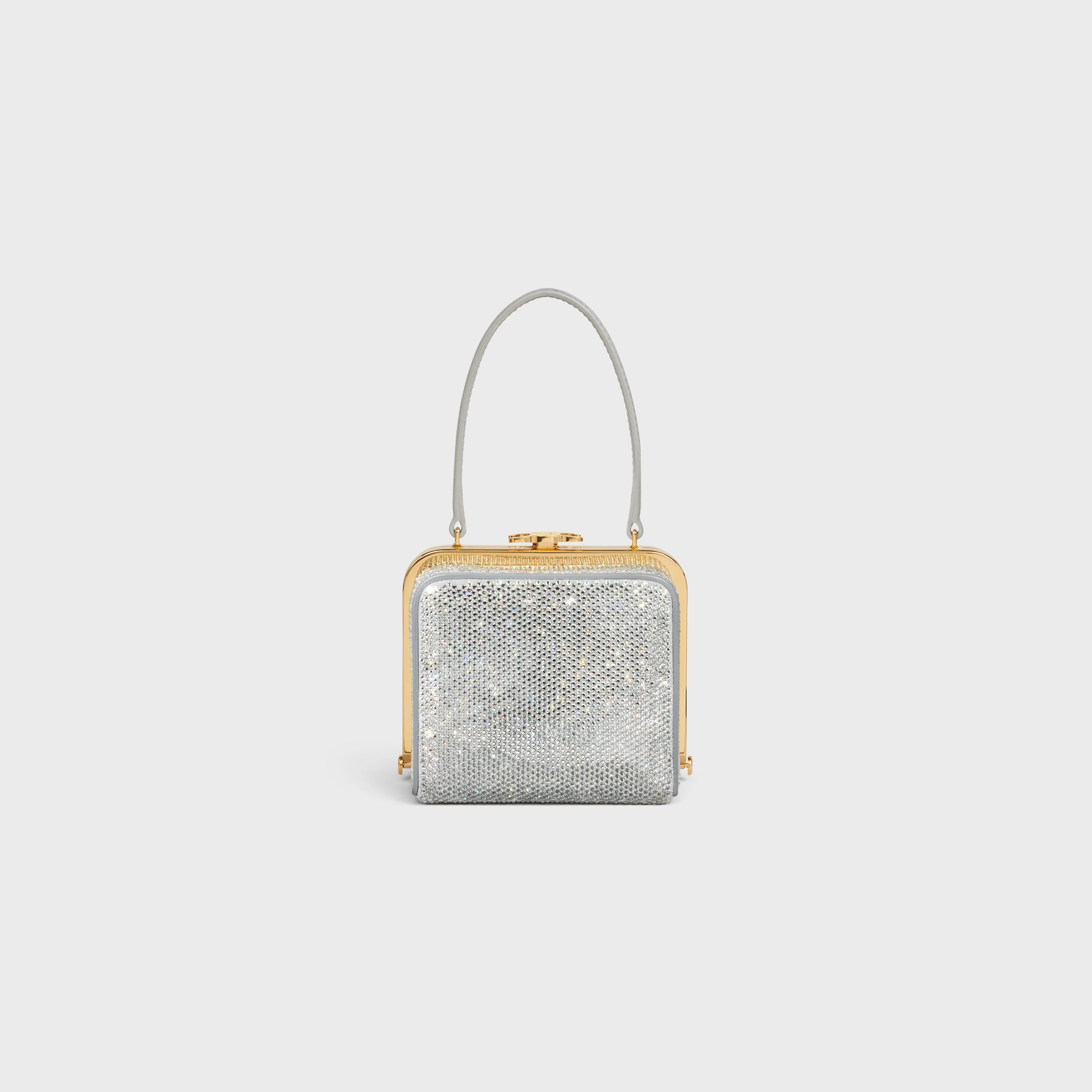 CELINE CELINE LANA MINAUDIERE IN SUEDE CALFSKIN WITH STRASS