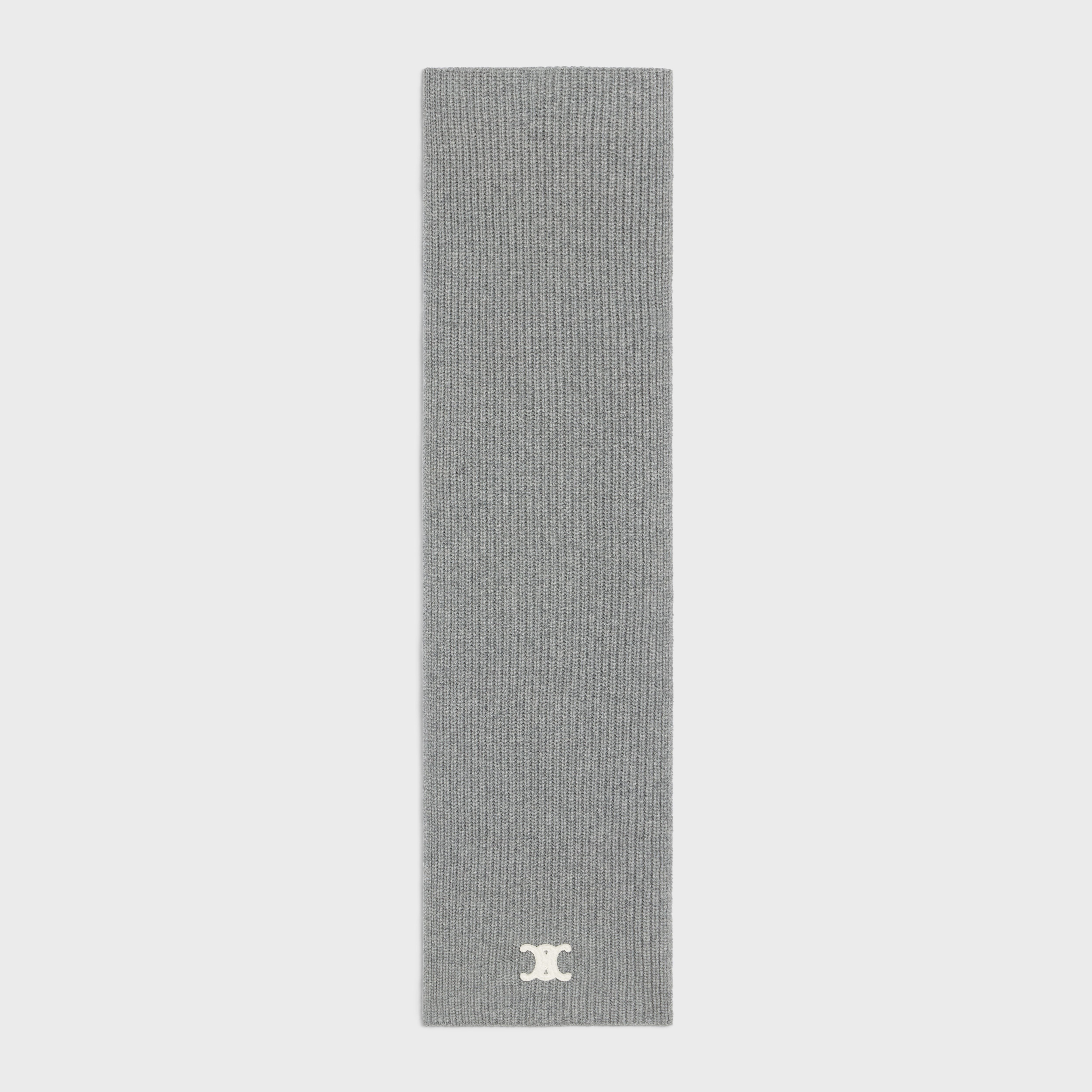 CELINE TRIOMPHE SCARF IN HERITAGE CASHMERE