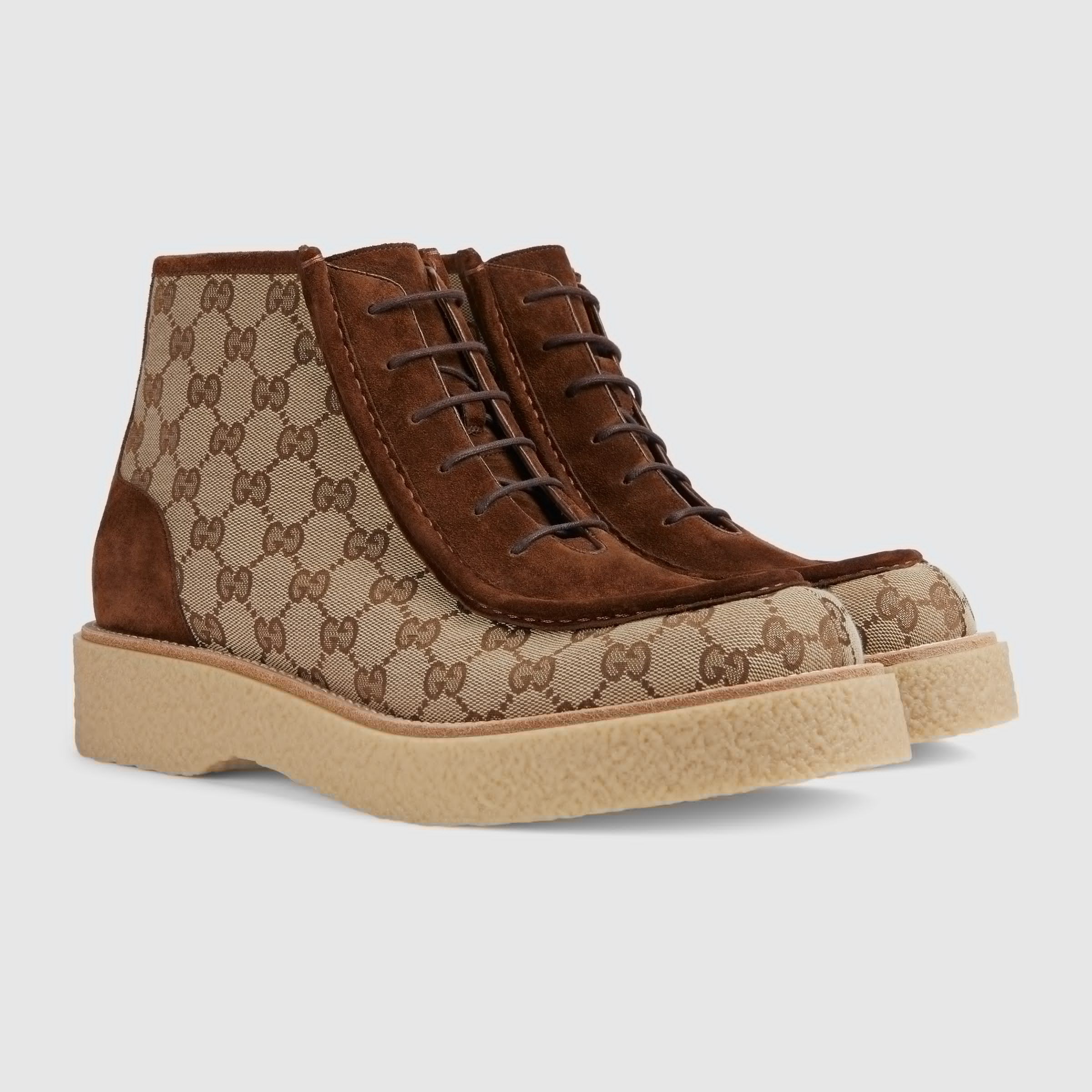 Gucci Men's lace-up ankle boot
