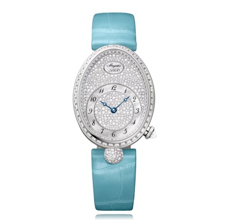 六福钟錶 宝玑那不勒斯皇后系列8938白金自动上链腕錶
