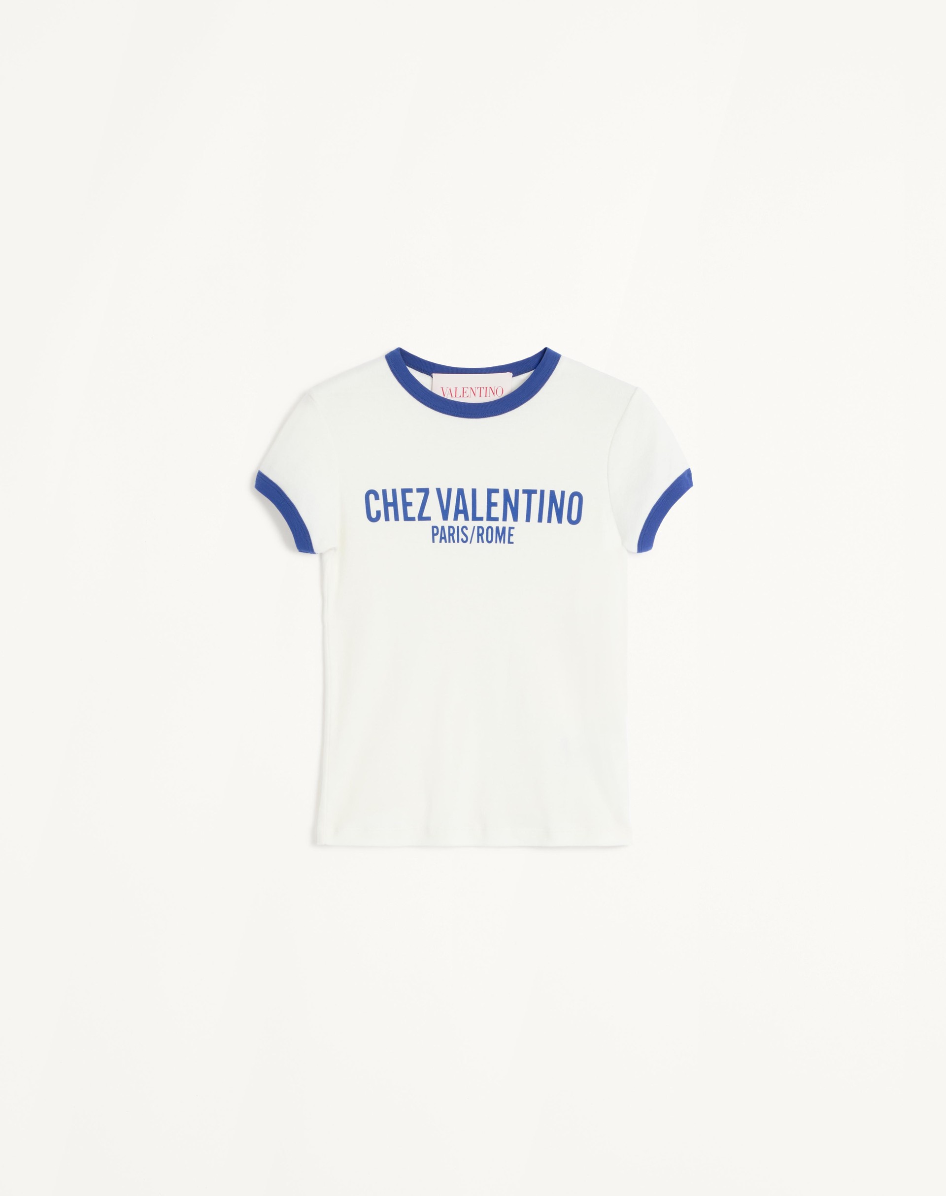 Valentino Chez Valentino Cotton Jersey T-Shirt