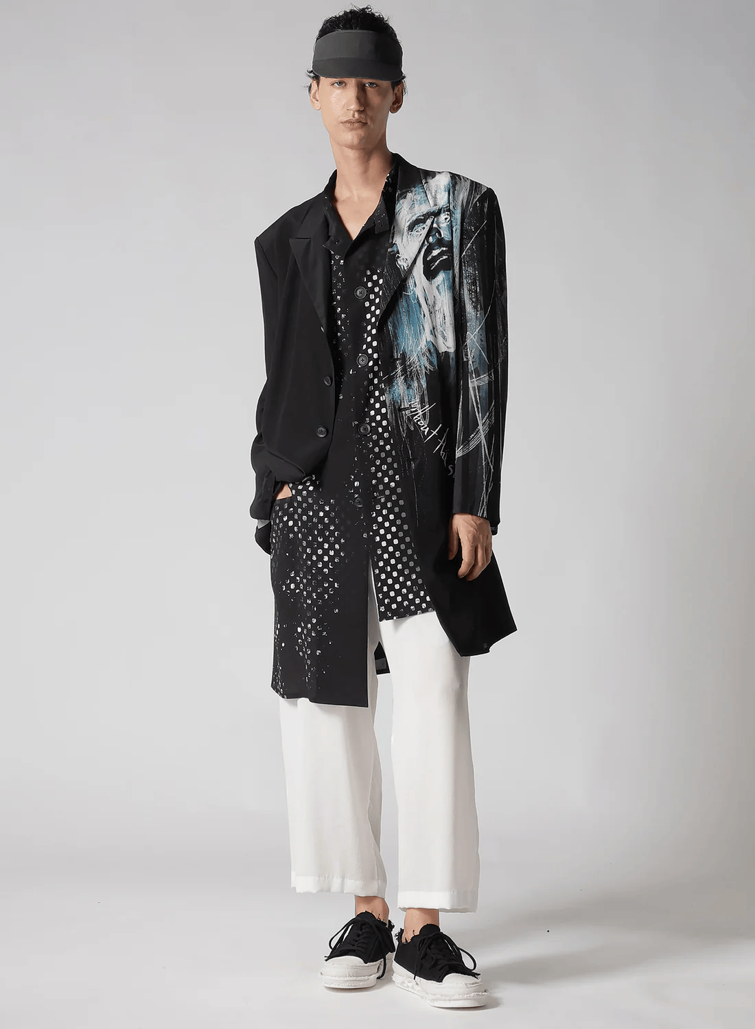 彩虹店 Yohji Yamamoto POUR HOMME 4J图案夹克