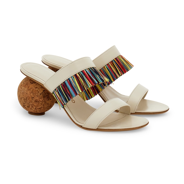 Ferragamo Fringed Sandal