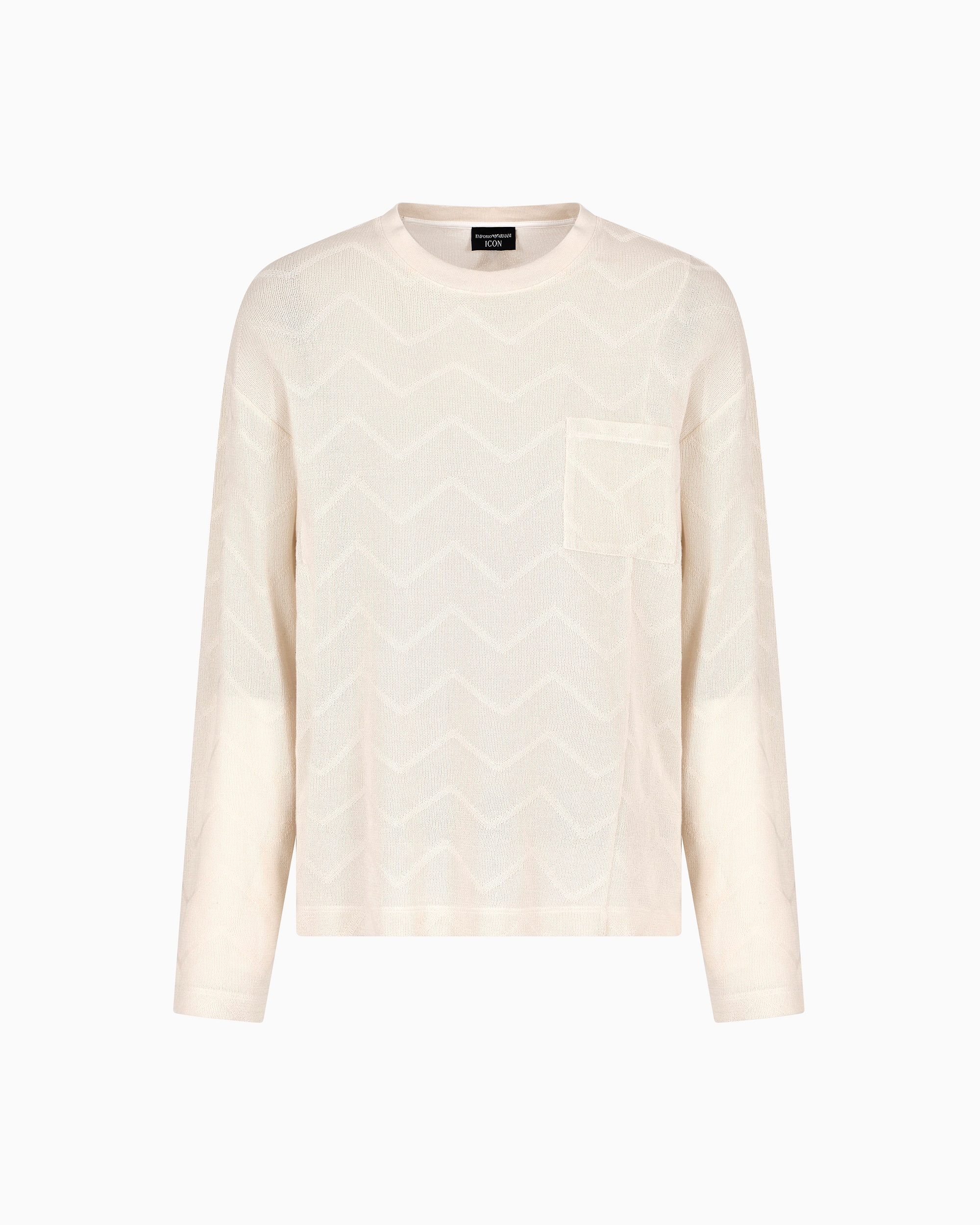 Emporio Armani Beige Long-sleeves Shirt