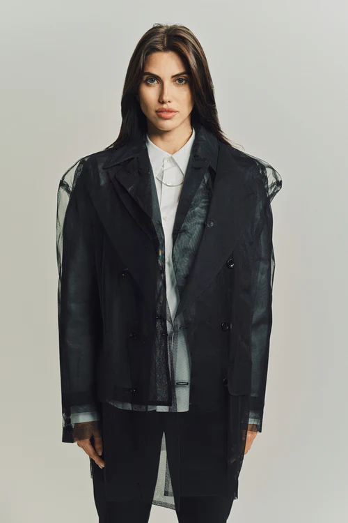 Rainbow COMME DES GARCONS Layered Design Jacket