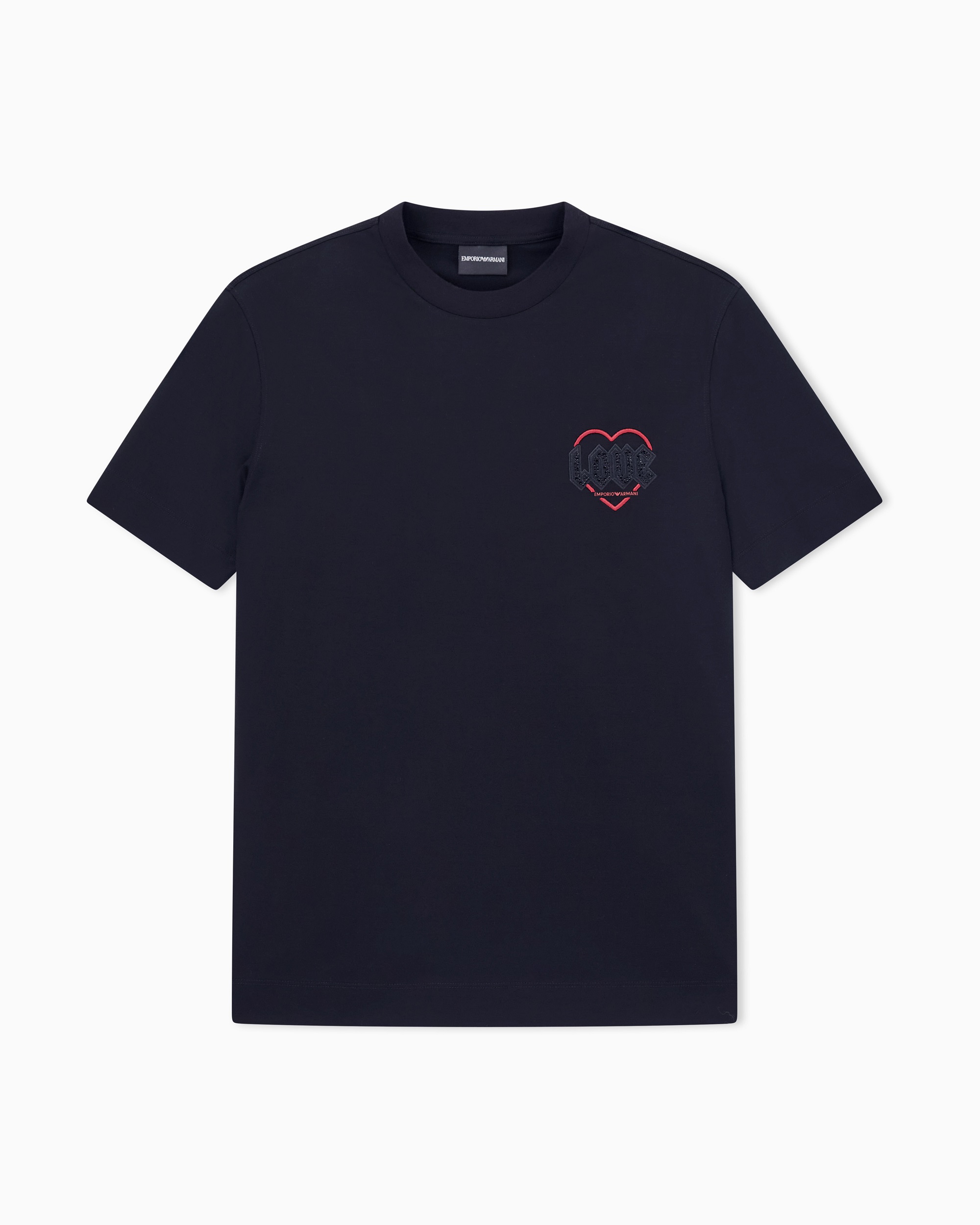 Emporio Armani Short-sleeved crew neck T-shirt