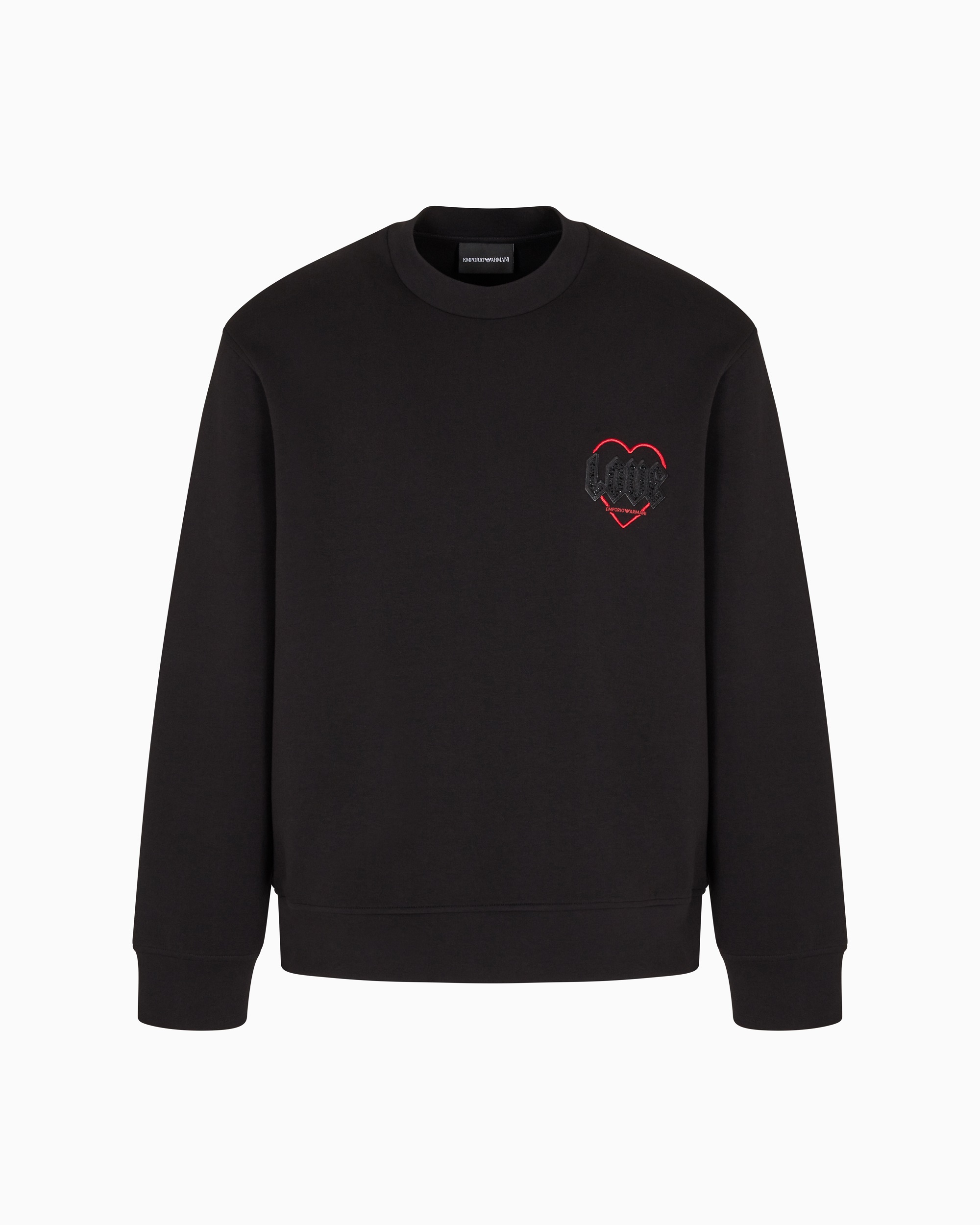 Emporio Armani Long Sleeve Crewneck Sweatshirt