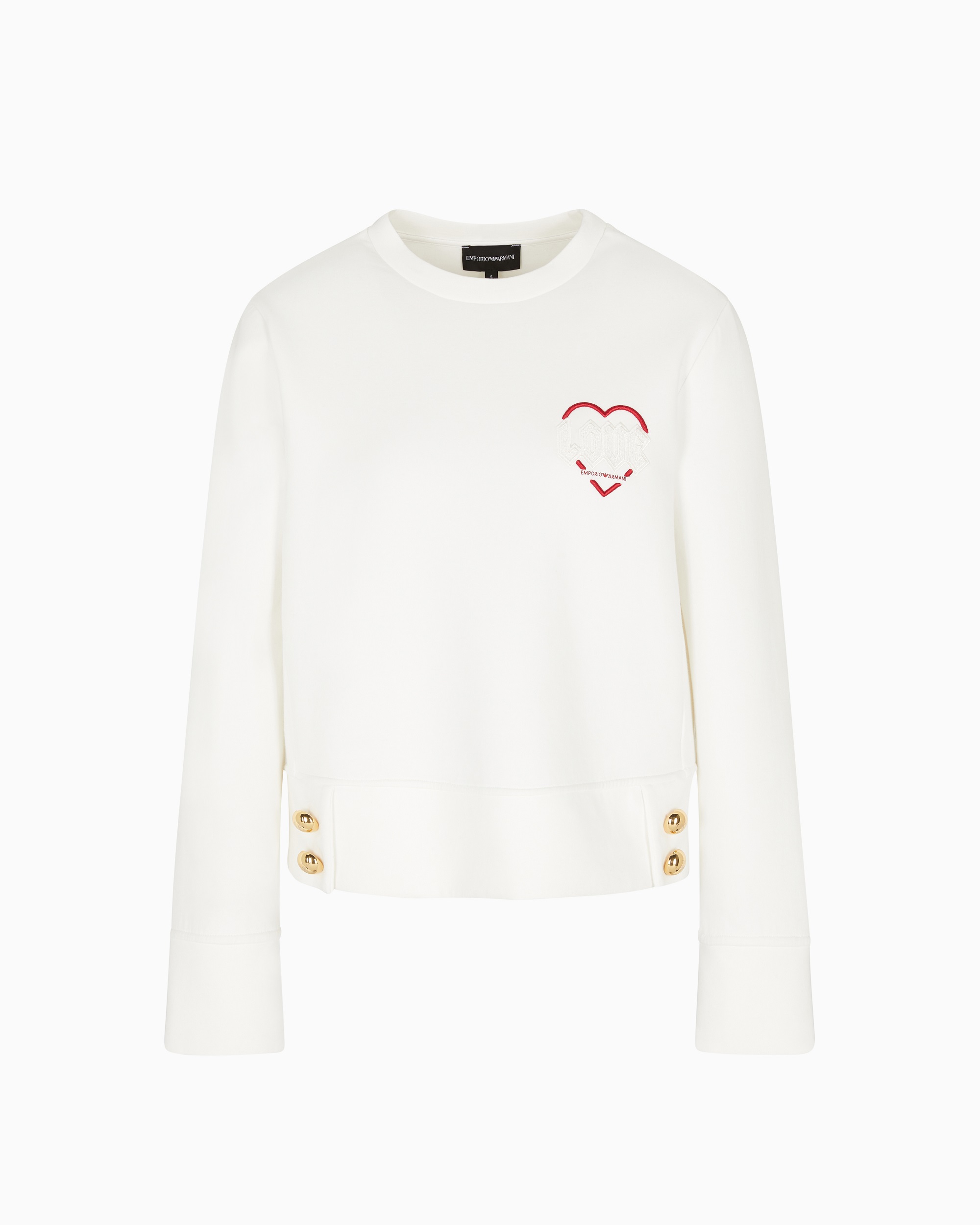 Emporio Armani Long Sleeve Crewneck Sweatshirt