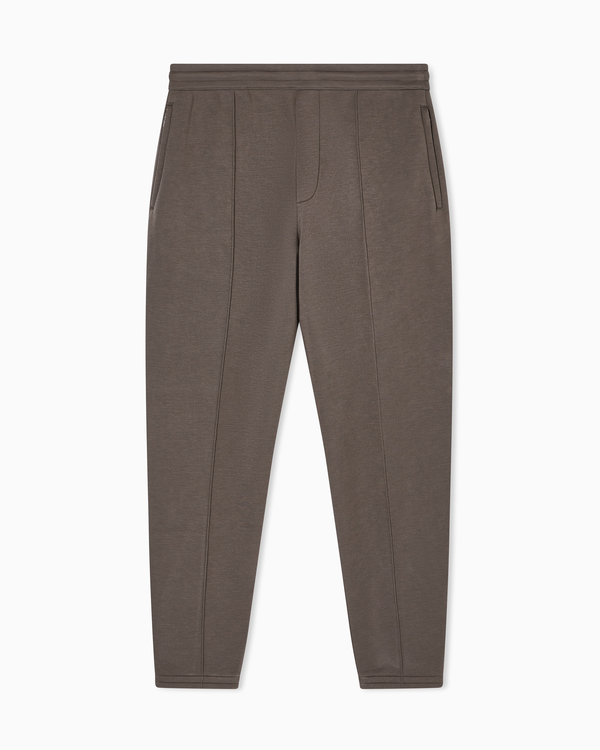 Emporio Armani Double-jersey joggers