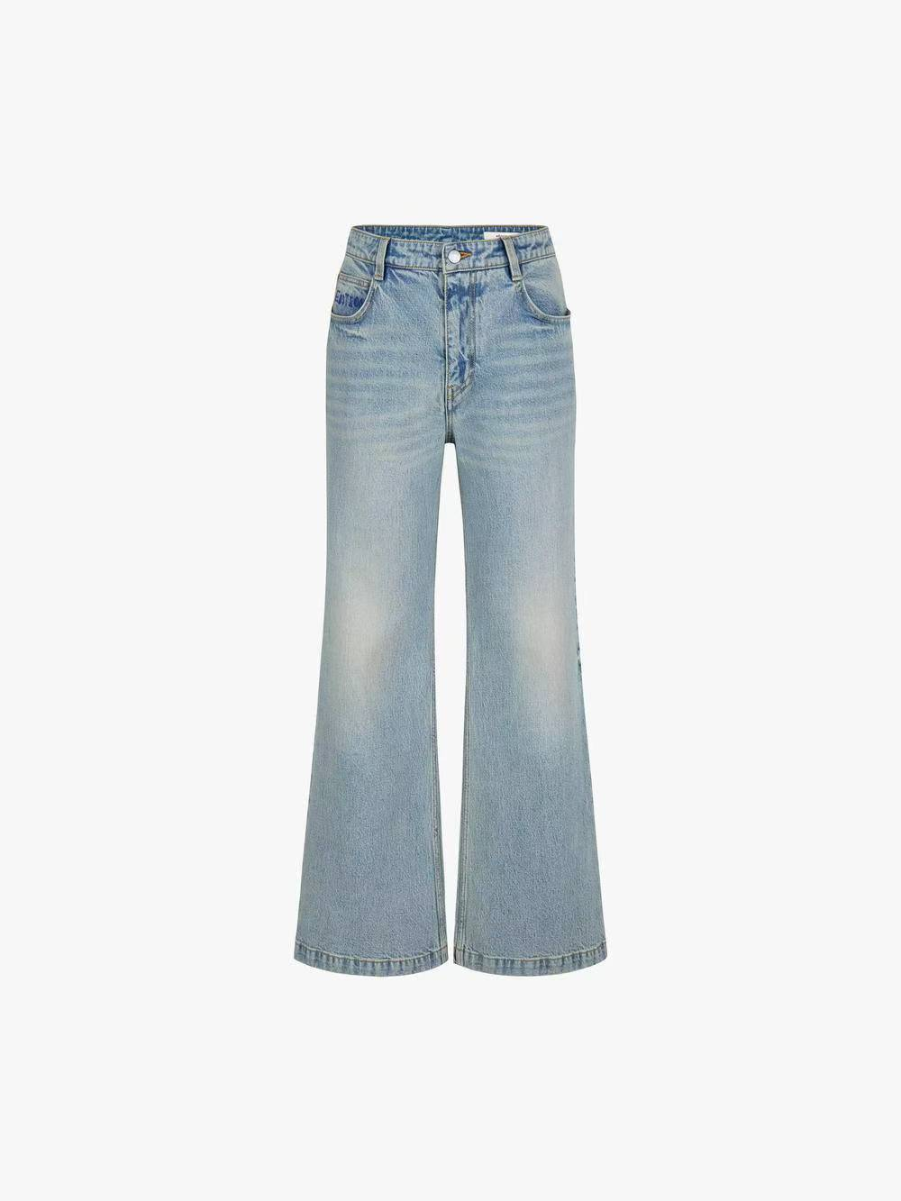 EDITION Mid-Rise Slightly Flare Jeans